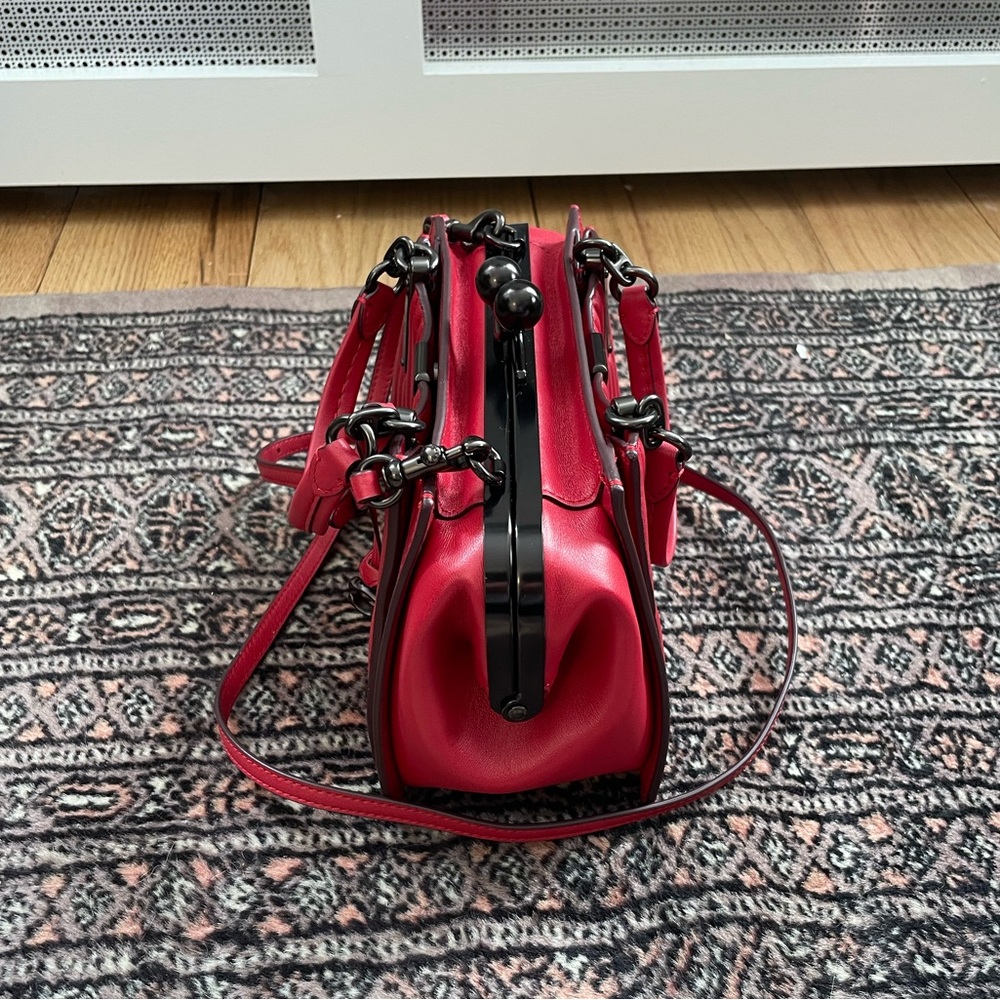 Coach Scarlet Satchel with Heart Accent - Picture 8 of 14